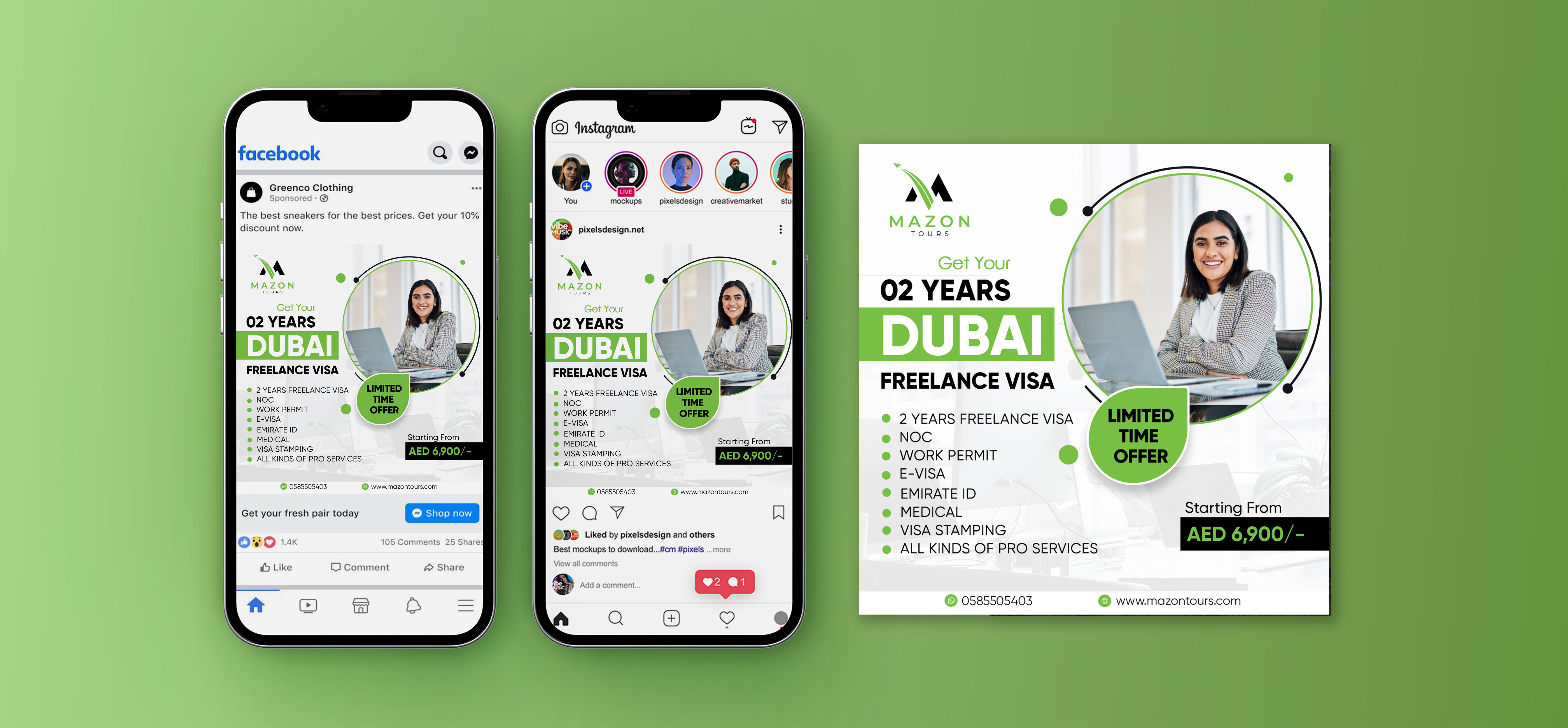 freelance web developer dubai