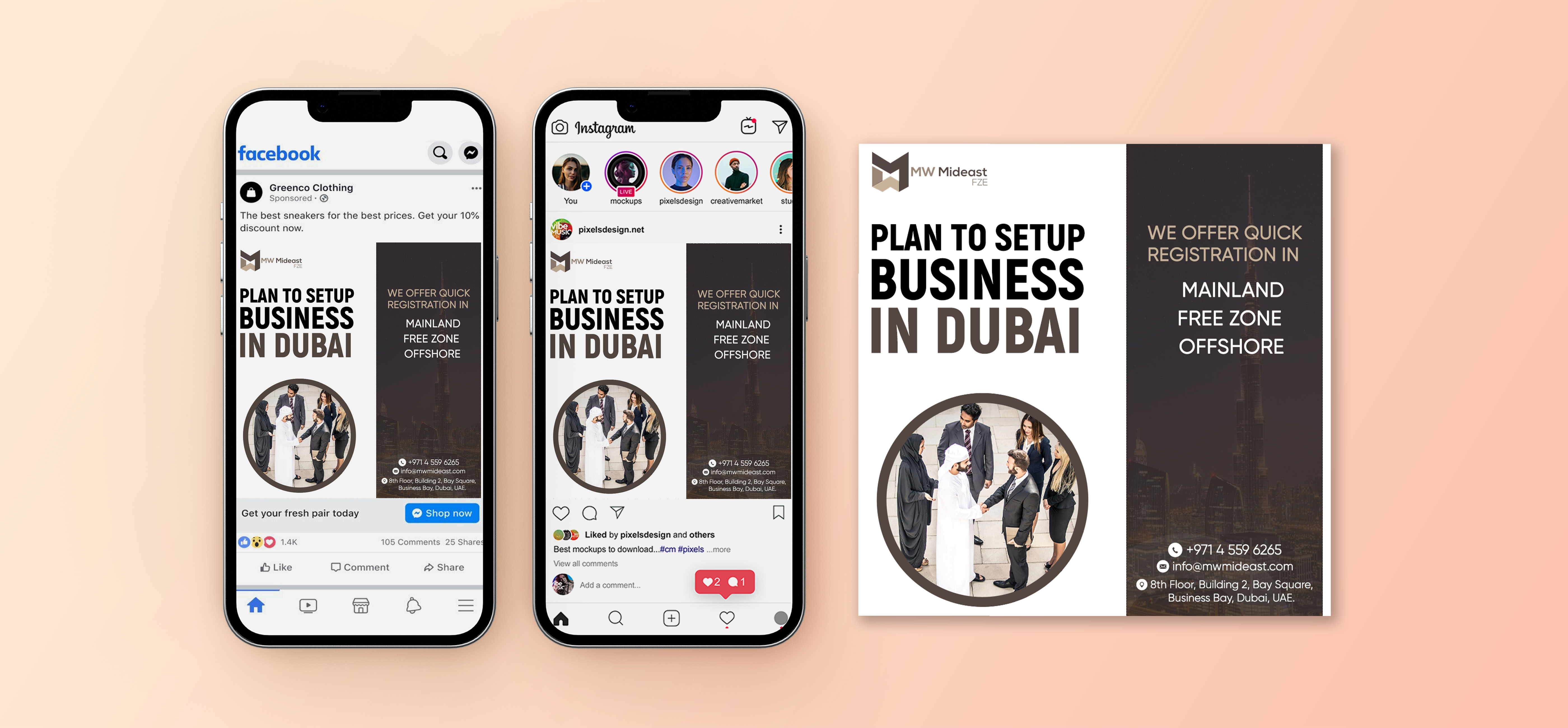freelance web developer dubai